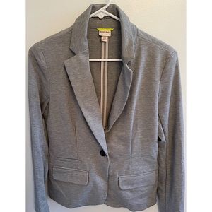 Merona grey soft blazer